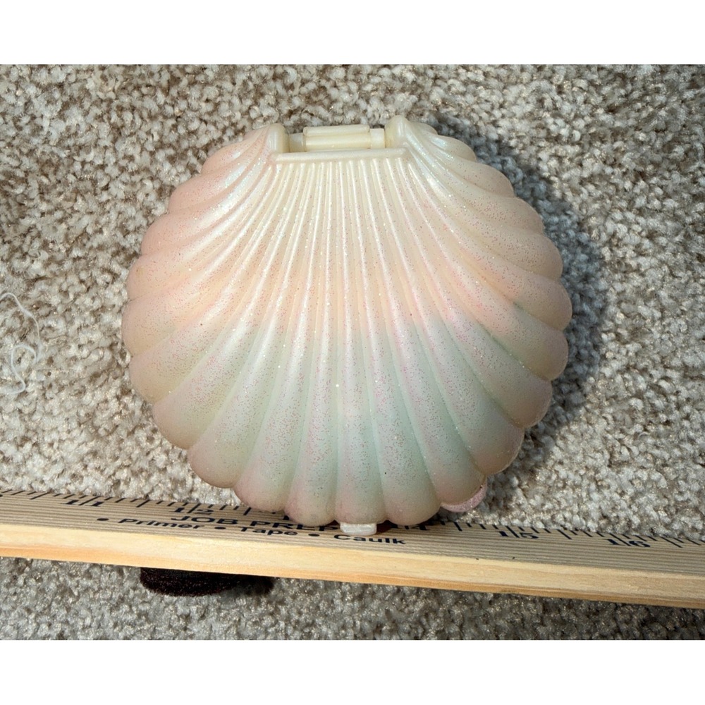 Vintage 90's Kenner Fairy Winkles Sweet Dreams Seashell Compact 5 Mini Figures - Picture 3 of 8